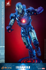 [Movie Masterpiece Diecast] (Iron Man) 1/6 Scale Figure Iron Man Mark 3 (Stealth Mode Version 2.0)