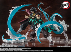 [Pre-order] S.H.Figuarts Tanjiro Kamado And Giyu Tomioka Water Breathing Effect Set
