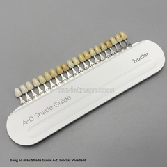 Bảng so màu Shade Guide A-D Ivoclar Vivadent