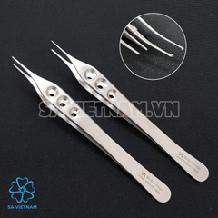 Kẹp phẫu tích micro 15cm có mấu