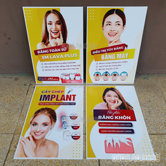 Tranh poster nha khoa chủ đề Tiểu phẫu răng khôn - MS03