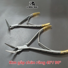 Kìm gắp chân răng 45 độ, 90 độ