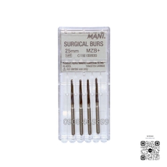 Mũi phẫu thuật Mani Surgical Burs MZB+
