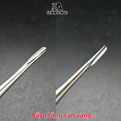 Bẩy nha khoa thẳng cán vàng SA Medical ( thép Đức)