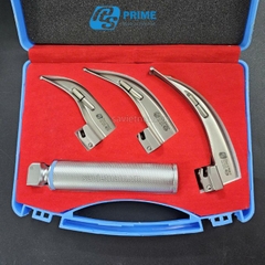 Bộ dụng cụ đặt nội khí quản 3 lưỡi ( Bộ đèn soi thanh quản)