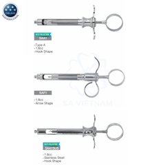 Bơm tiêm hút ngược Osung (ống chích)