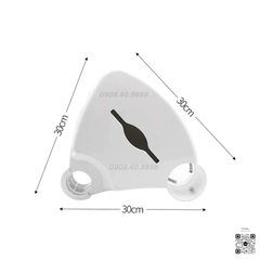 Khay đựng khăn giấy, cốc nước, để đồ 3in1 nha khoa