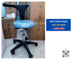 Ghế nha sĩ chuyên dụng, ghế chân nhựa NY-H005