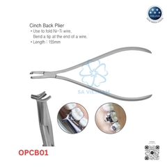 Kìm bẻ đuôi dây cung Osung (Cinch back plier) - OPCB01
