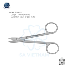 Kéo cắt chụp thép, mão thép Crown Scissors Osung - SCC105
