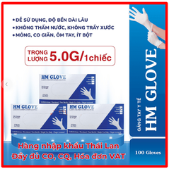 Găng tay y tế HM Glove - Thái Lan