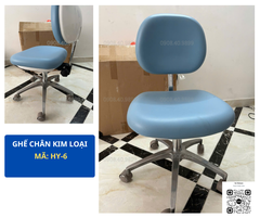 Ghế nha sĩ chuyên dụng, ghế chân kim loại HY-6