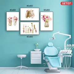 Set tranh nha khoa - SET07