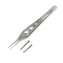 Kẹp phẫu tích micro 15cm có mấu