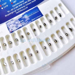 Mắc cài kim loại cánh cam tự khóa HanOrtho (tự buộc) - MUA 5 TẶNG 1
