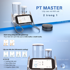 Máy lấy cao và thổi cát PT Master 2in1 - Coxo