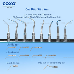 Máy lấy cao và thổi cát PT Master 2in1 - Coxo