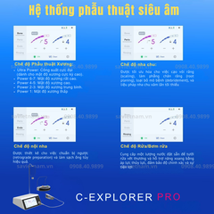 Máy nhổ răng siêu âm piezotome Coxo C-EXPLORER PRO