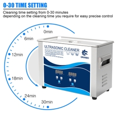 Máy rung rửa siêu âm  Ultrasonic Cleaner 4.5L - GS0304