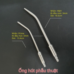 Ống hút phẫu thuật nha khoa