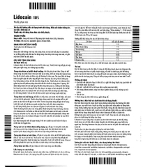 Thuốc tê xịt Hungary Lidocain 10% gây tê tại chỗ