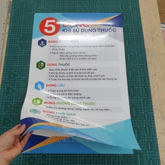 Tranh 5 đúng khi sử dụng thuốc