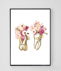 Tranh nha khoa nghệ thuật đẹp - TNT02