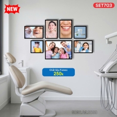 Set tranh nha khoa chất liệu fomex