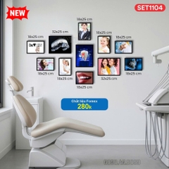 Set tranh nha khoa chất liệu fomex