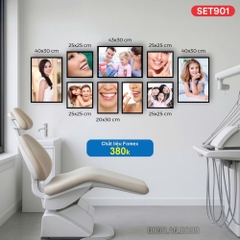 Set tranh nha khoa chất liệu fomex