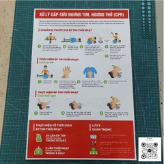 Tranh xử lý cấp cứu ngưng tim, ngưng thở (CPR)