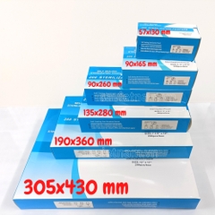 Hộp túi hấp tiệt trùng dán sẵn 90mm*165mm (3.5"x6.5")