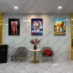Tranh nha khoa 3D thiết kế hiện đại mới