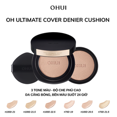 Phấn nước Ohui Ultimate Cover Denier Cushion SPF50/PA+++ 13g (Kèm lõi)