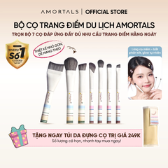 Bộ cọ trang điểm mắt phiên bản du lịch Amortals (7pce/hộp)