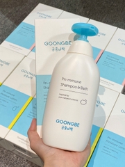 Sữa Tắm Gội GOONGBE Primmune Shampoo & Bath Cho Bé Sơ Sinh 350ml