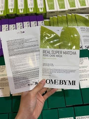 Mặt nạ dưỡng da Some By Mi Real Super Matcha Pore Care Mask 20g
