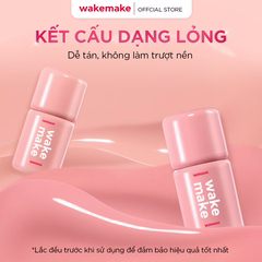 Má hồng dạng kem Wakemake Shaking Blur Check 4g