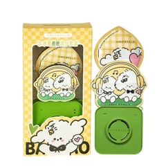 Bộ bông mút dùng để tán kem nền dạng lỏng Puppy Amortals  (gồm 2 bông mút + 1 hộp đựng)