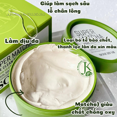 Some By Mi mặt nạ đất sét Supper Matcha Pore Clean Clay Mask 100g