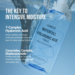 Nước hoa hồng Jumiso Waterfull Hyaluronic Acid Toner 250ml