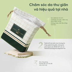 Bông Tẩy Trang Amortals Co Giãn Đàn Hồi Làm Sạch Da Lotion Mask Cotton Mềm Mịn