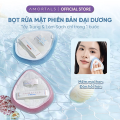 Bông rửa mặt Amortals - phiên bản đại dương (2 mút/hộp)