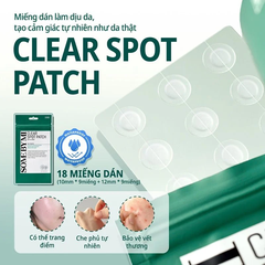 Some By Mi Miếng dán mụn Clear Spot Patch - Túi 18 miếng