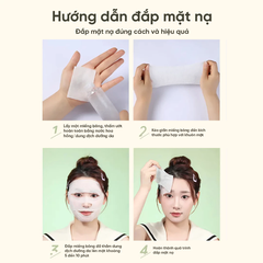 Bông Tẩy Trang Amortals Co Giãn Đàn Hồi Làm Sạch Da Lotion Mask Cotton Mềm Mịn