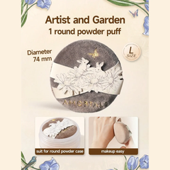 Bông phấn phủ Amortals Artist Garden Series mềm mại