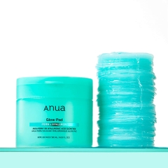 Toner Pad cấp ẩm Anua PDRN 100 Hyaluronic Acid Glow Pad 180ml/ 60 Pads