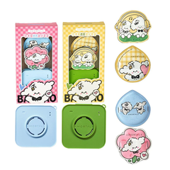 Bộ bông mút dùng để tán kem nền dạng lỏng Puppy Amortals  (gồm 2 bông mút + 1 hộp đựng)
