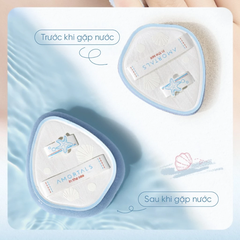 Bông rửa mặt Amortals - phiên bản đại dương (2 mút/hộp)