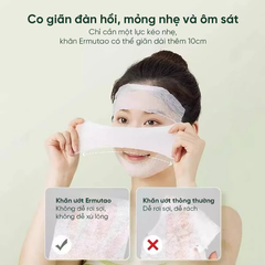 Bông Tẩy Trang Amortals Co Giãn Đàn Hồi Làm Sạch Da Lotion Mask Cotton Mềm Mịn